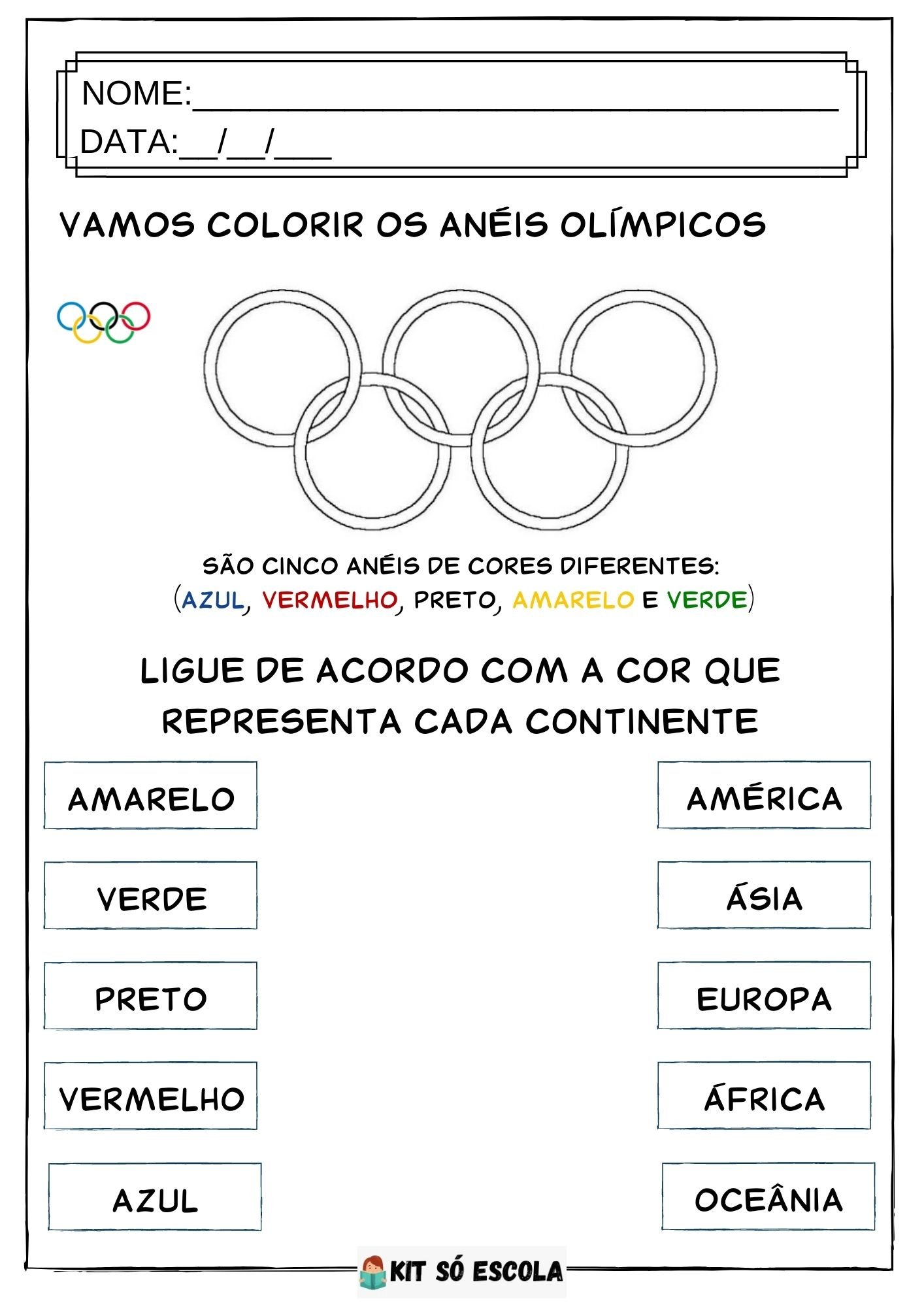 Desenhos sobre as Olimpíadas - Para colorir: Basquete — SÓ ESCOLA